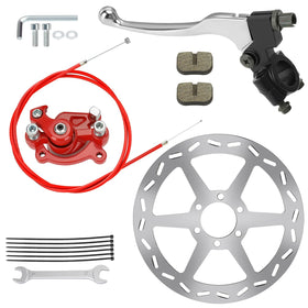 CILOYU kit front packaging showing complete rear brake components and quick fit benefits