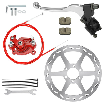 CILOYU kit front packaging showing complete rear brake components and quick fit benefits