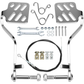 CILOYU front pedals assembly showing complete replacement kit and easy upgrade benefit