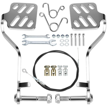 CILOYU front pedals assembly showing complete replacement kit and easy upgrade benefit