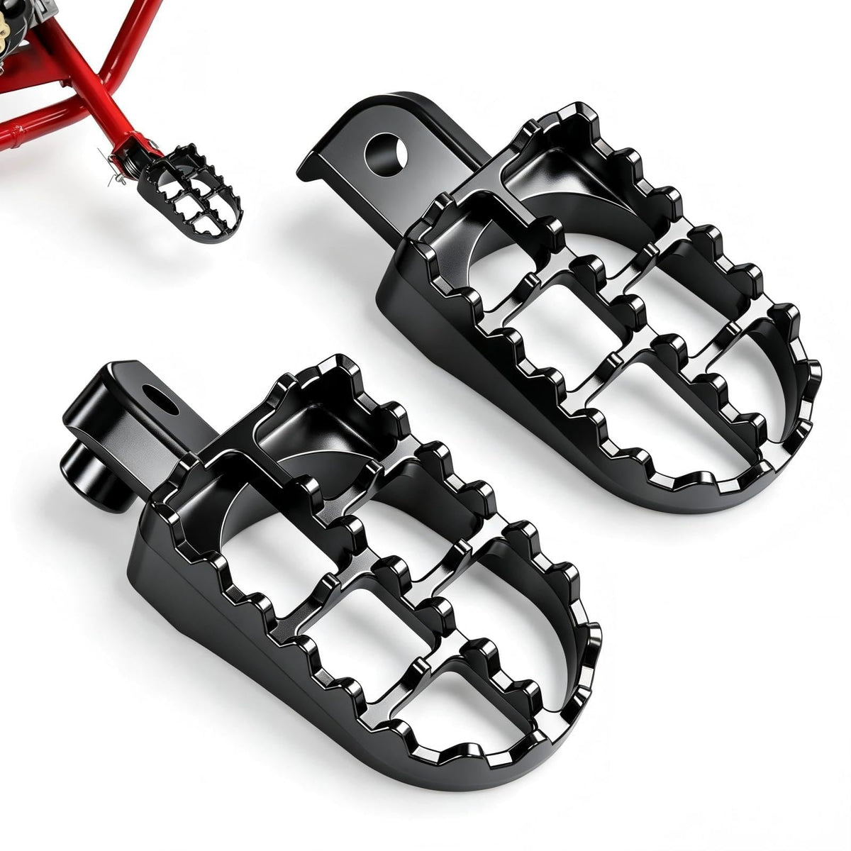 CILOYU front view of peg pair showing wide platform and improved control