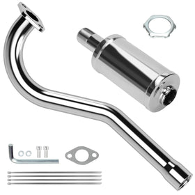 CILOYU GMB100 front view showing full exhaust profile and fitment benefit