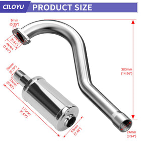 CILOYU packaging and included hardware kit for simple installation