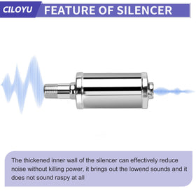 CILOYU side profile revealing pipe texture and corrosion-resistant finish