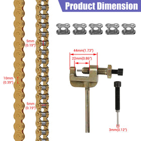 CILOYU gold finish texture close-up resisting corrosion for longer life