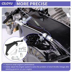 CILOYU governor rod and spring assembled to enable adjustable throttle response
