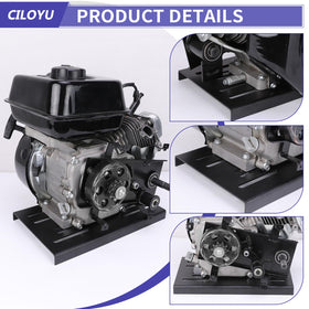 CILOYU installation diagram showing hole layout for easier setup
