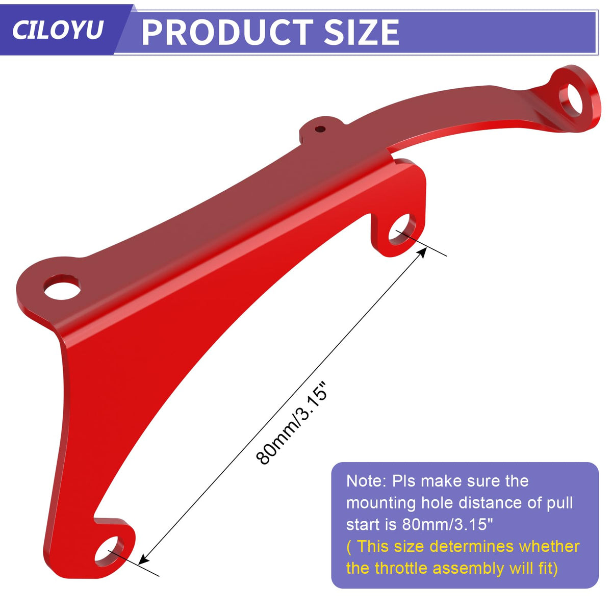 CILOYU installed on Predator 212 engine restoring smooth adjustable throttle
