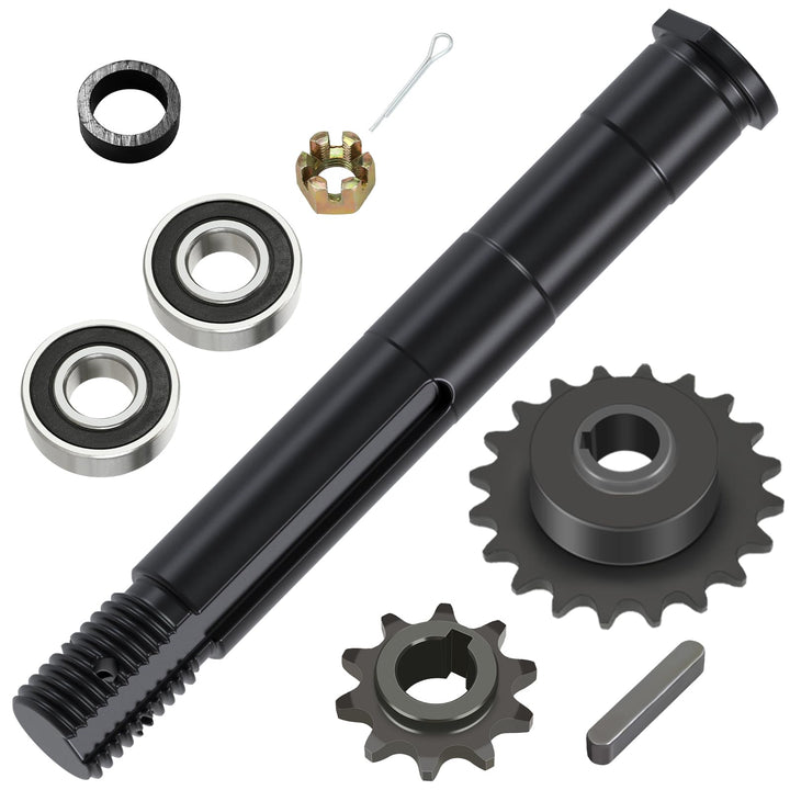 CILOYU jackshaft front assembly showing durable steel construction and improved drivetrain reliability