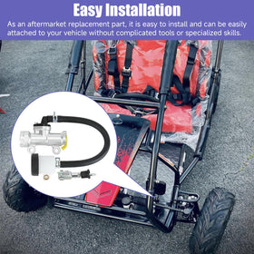 CILOYU master cylinder installed on Coleman KT196 for practical demonstration