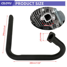 CILOYU three slanted laser-cut slits visible for improved exhaust flow