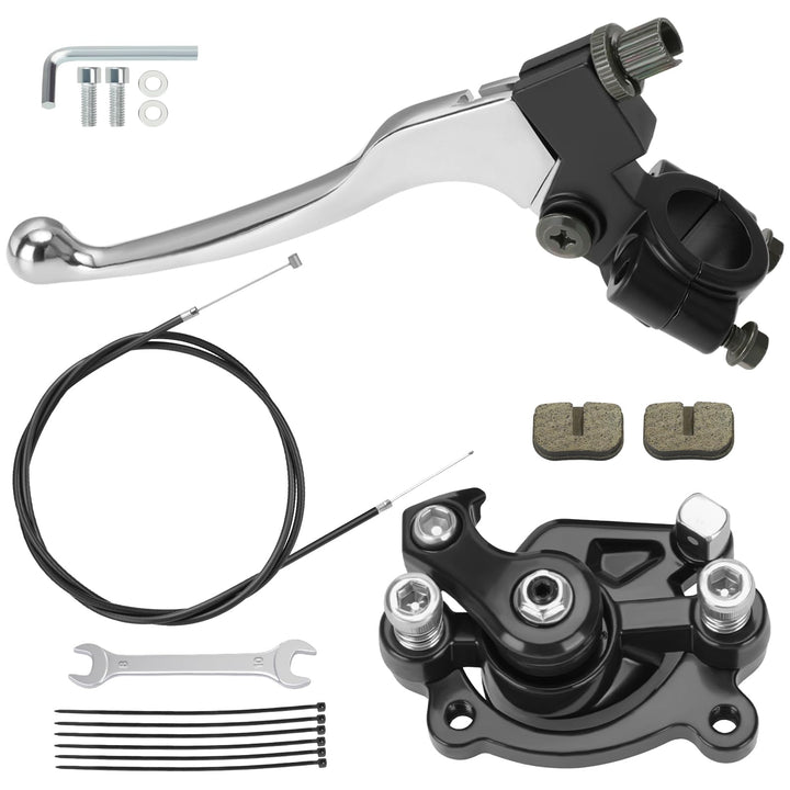 CILOYU brake lever front view showing durable construction and ergonomic benefit
