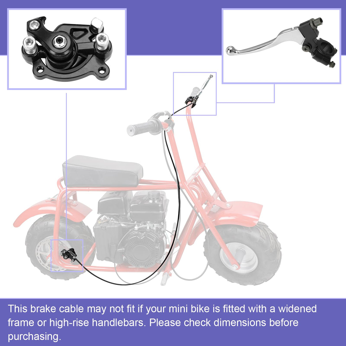 CILOYU lever mounted on 7/8 inch handlebar showing fit and control benefit