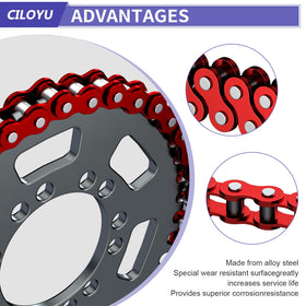 CILOYU master link and chain-breaker laid out for quick installation