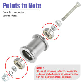 CILOYU metal roller closeup highlighting durable construction and longevity