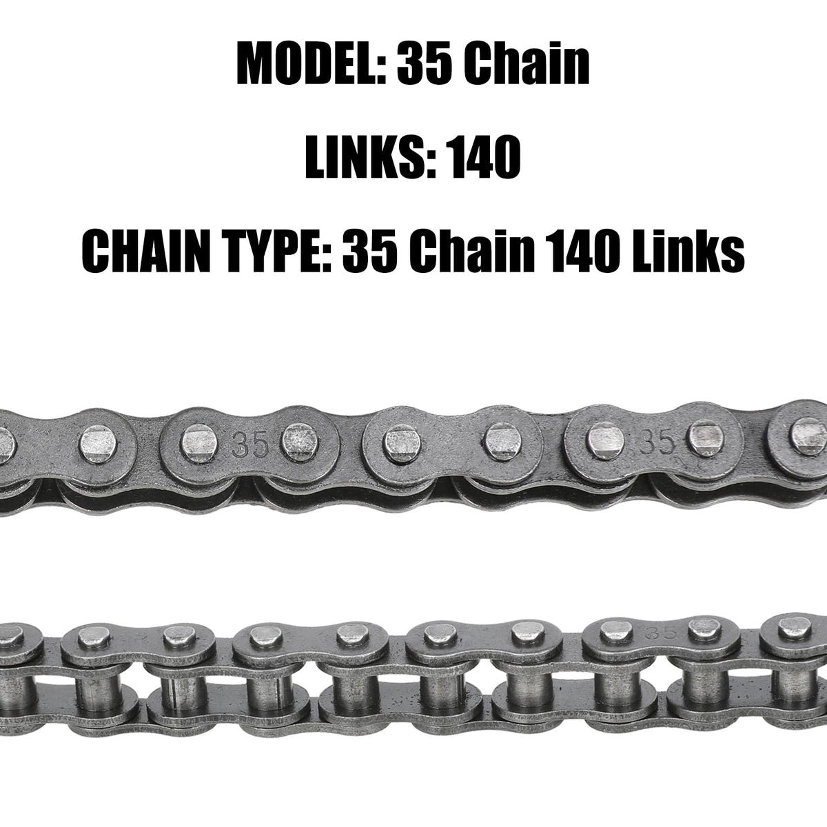 CILOYU packaging and contents layout showing chain and sprocket included for easy install