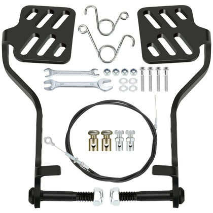 CILOYU pedal kit front view showing full set and mounting points for easy installation