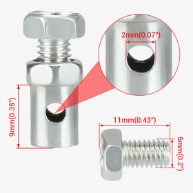 CILOYU hands installing pedals demonstrating straightforward bolt-on fitment