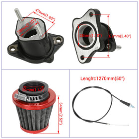 CILOYU PZ27 red fuel line and filters showing clean fuel flow protection