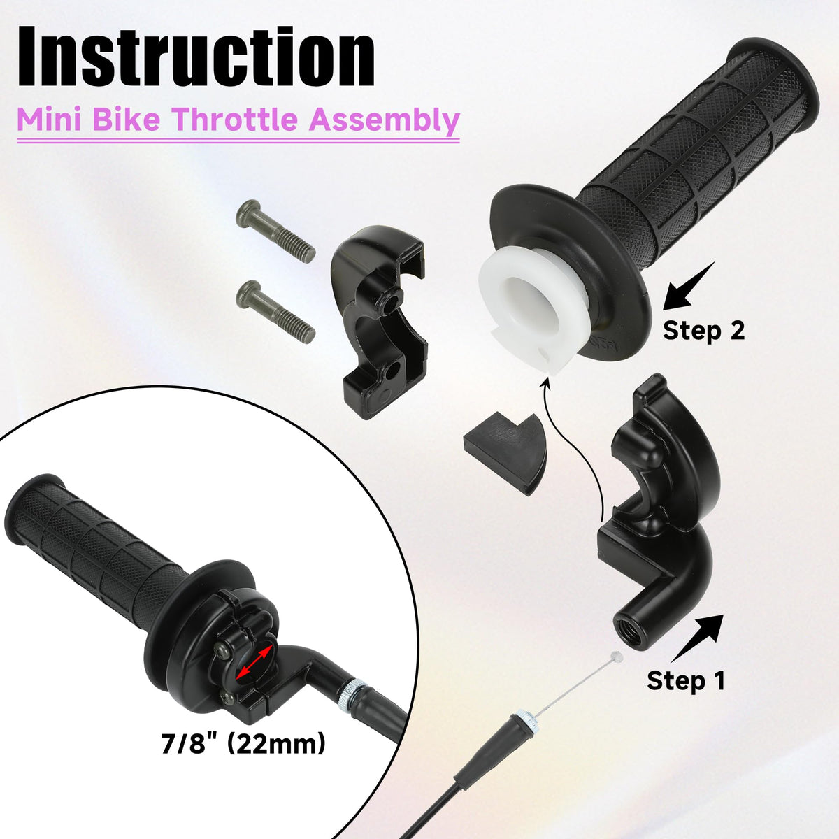 CILOYU PZ27 installed on off-road mini bike for better performance