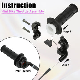 CILOYU PZ27 installed on off-road mini bike for better performance