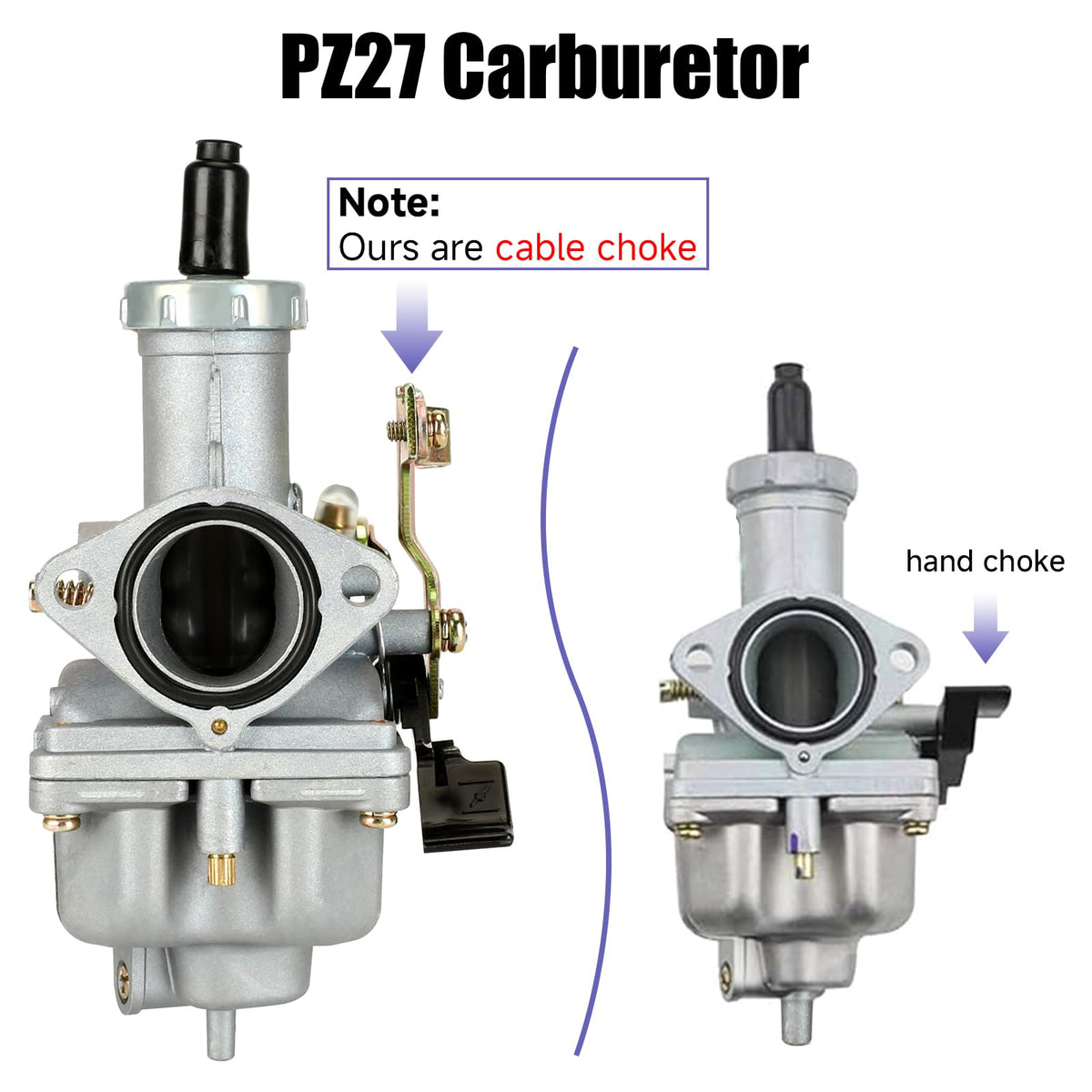 CILOYU PZ27 kit contents laid out for easier installation and fast replacement