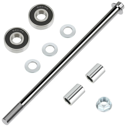 CILOYU rear axle front view showing clean fit and durable finish