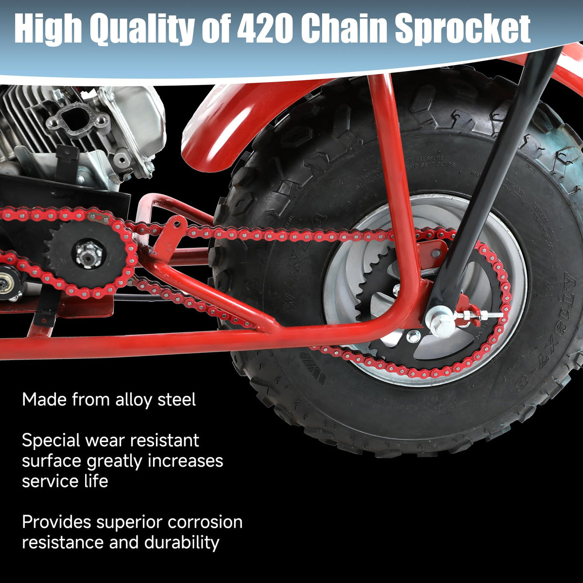 CILOYU chain tensioner and breaker tools displayed for easy installation