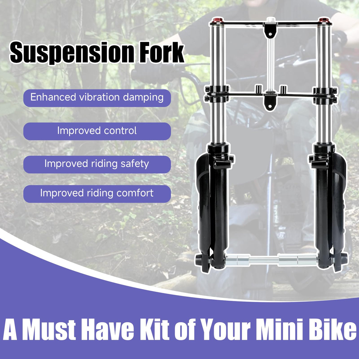 CILOYU rust-resistant finish detail protecting fork longevity and reliability