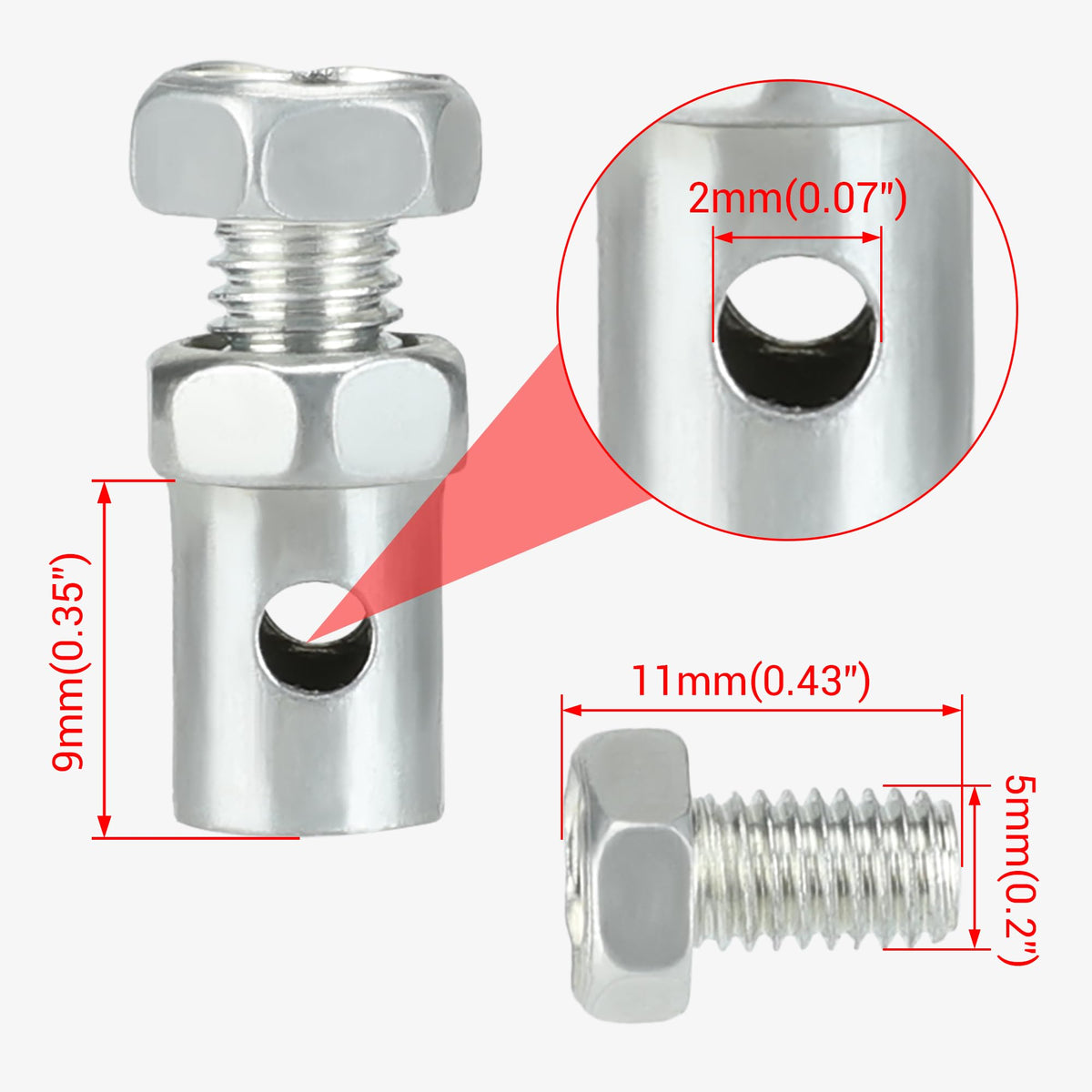 CILOYU pedals next to ruler showing exact dimensions for fit verification benefit