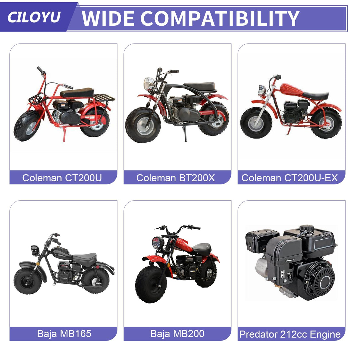 CILOYU side profile straight pipe highlighting simple, loud design
