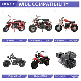 CILOYU side profile straight pipe highlighting simple, loud design