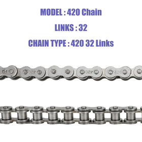 CILOYU sprocket beside ruler showing exact 48mm bore and mounting spacing