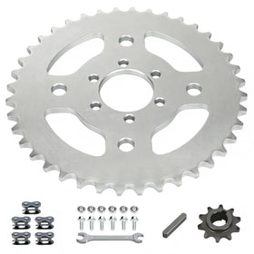CILOYU 40T sprocket front view showing bolt holes and fit for fast upgrades