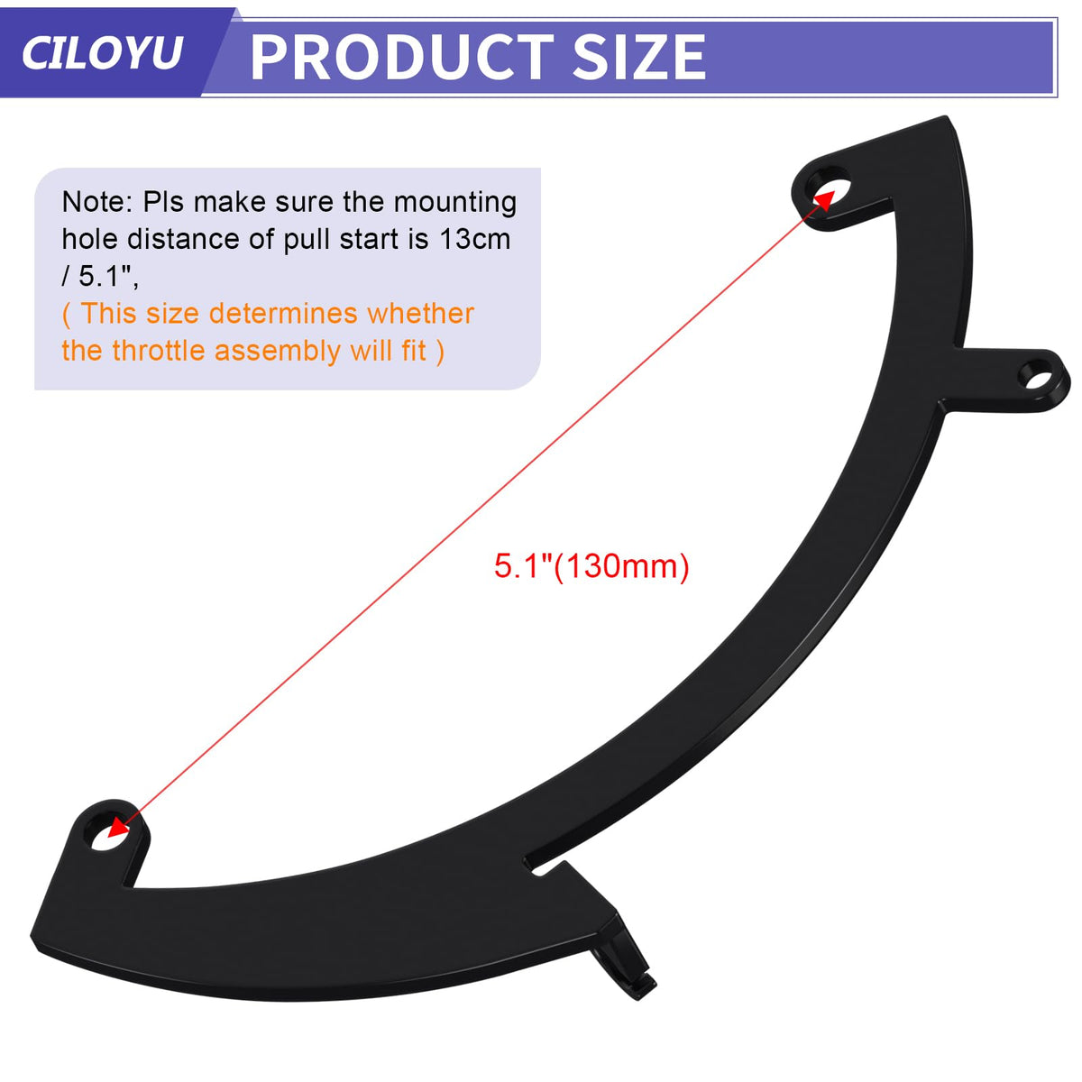 CILOYU throttle linkage wrenches and parts laid out for simple installation benefit