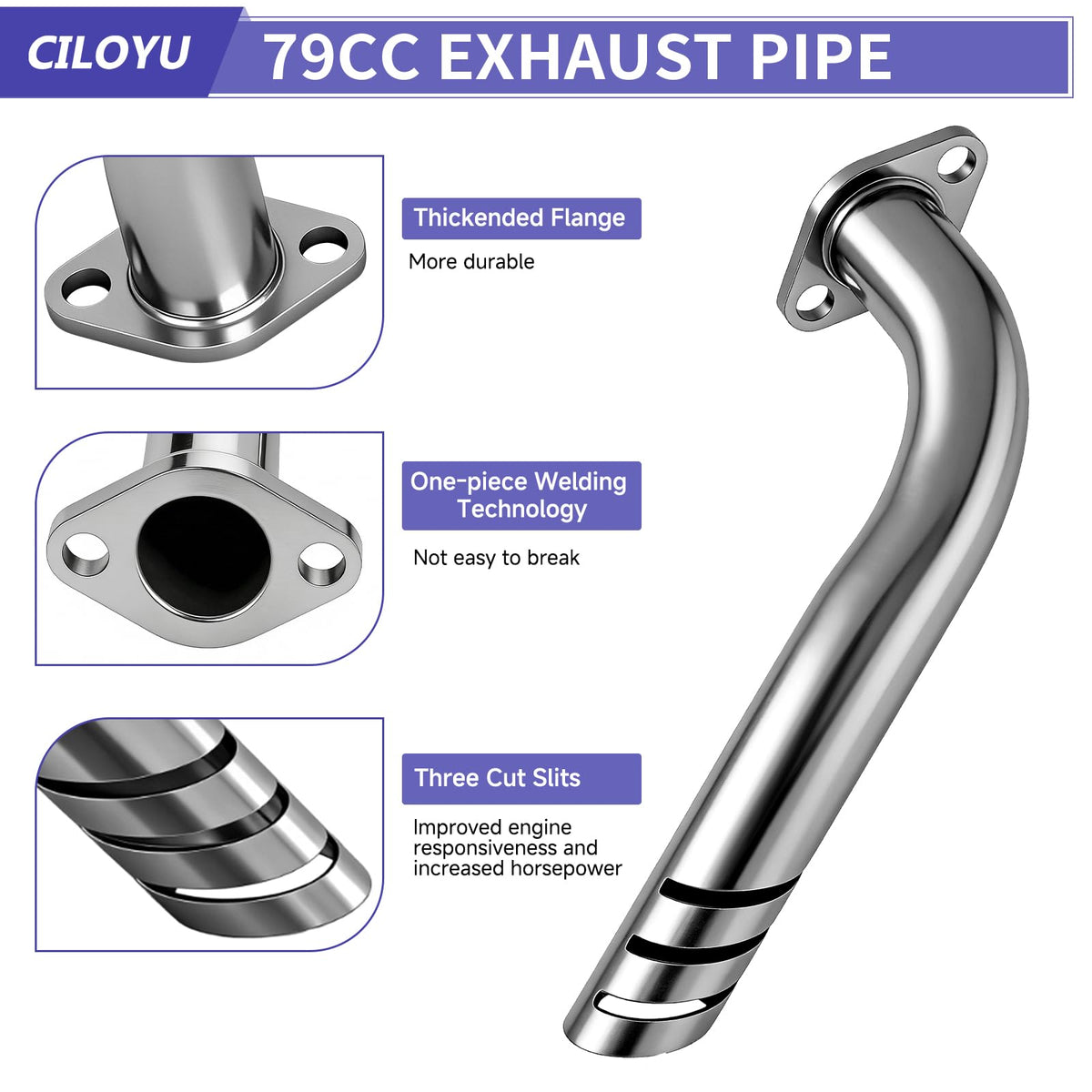 CILOYU TIG weld detail close-up demonstrating strong, vibration-resistant join