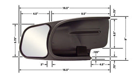 CIPA 10800 scale with ruler beside mirror showing 18-inch size for accurate fit planning