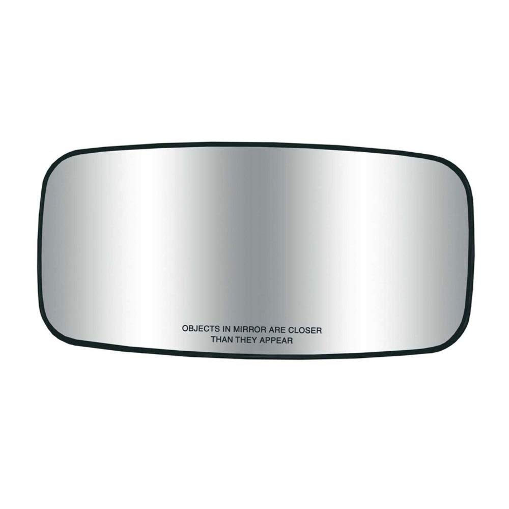 CIPA mirror front view showing large 7x14 convex face for improved skier visibility