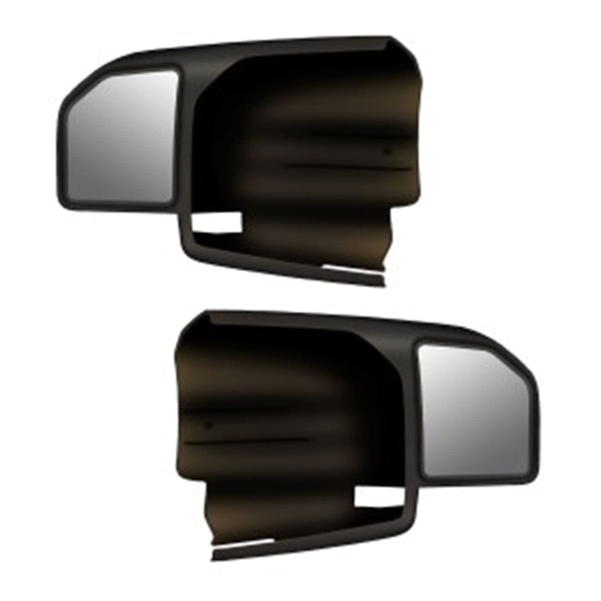 CIPA front view of slip-on towing mirror showing sleek fit and added visibility
