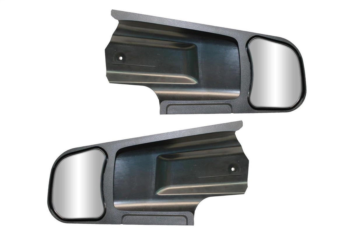 CIPA installed on Silverado mirror to show scale and coverage