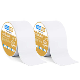 CircleRoad front packaging showing two white 4" x 50' rolls for quick repairs