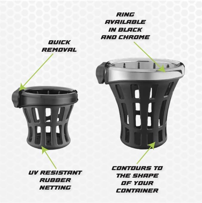 CIRO drink holder installed in vehicle showing stable in-use benefit