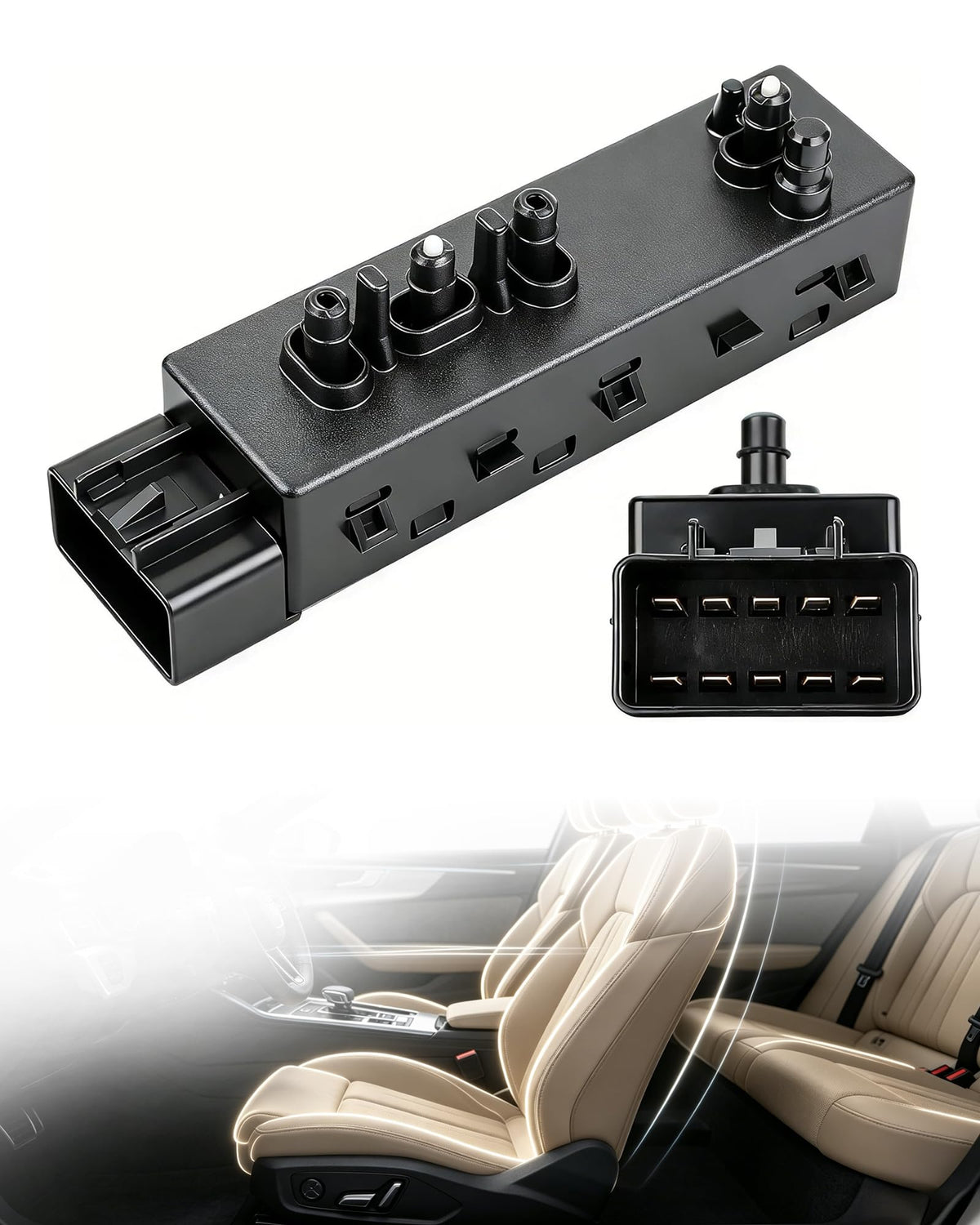 Citumo front-left switch packaging showing fitment and benefit of easy replacement