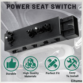 Citumo switch next to coin showing compact size for straightforward installation