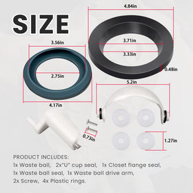 Ciuouient kit laid out with all components for easy full replacement