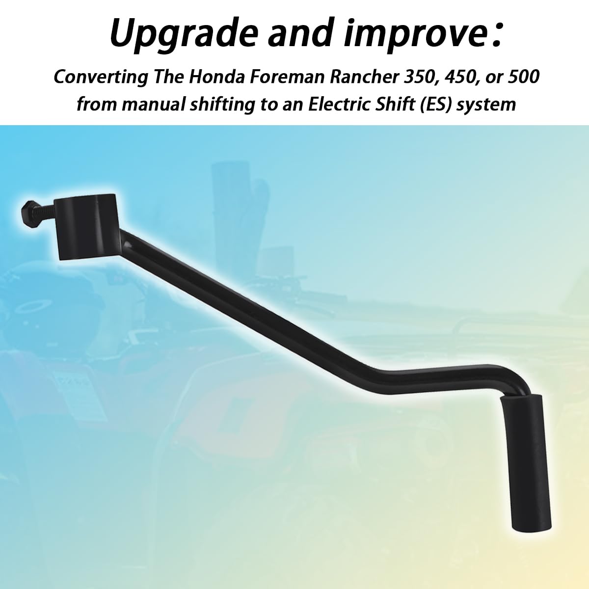 Ciuouient shifter beside a ruler for scale to confirm size and fit before purchase