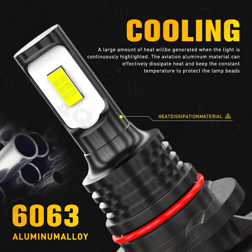CJZJPV cooling fan closeup on bulb base, reduces heat for longer life