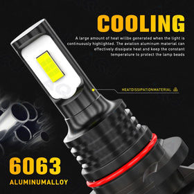 CJZJPV cooling fan closeup on bulb base, reduces heat for longer life