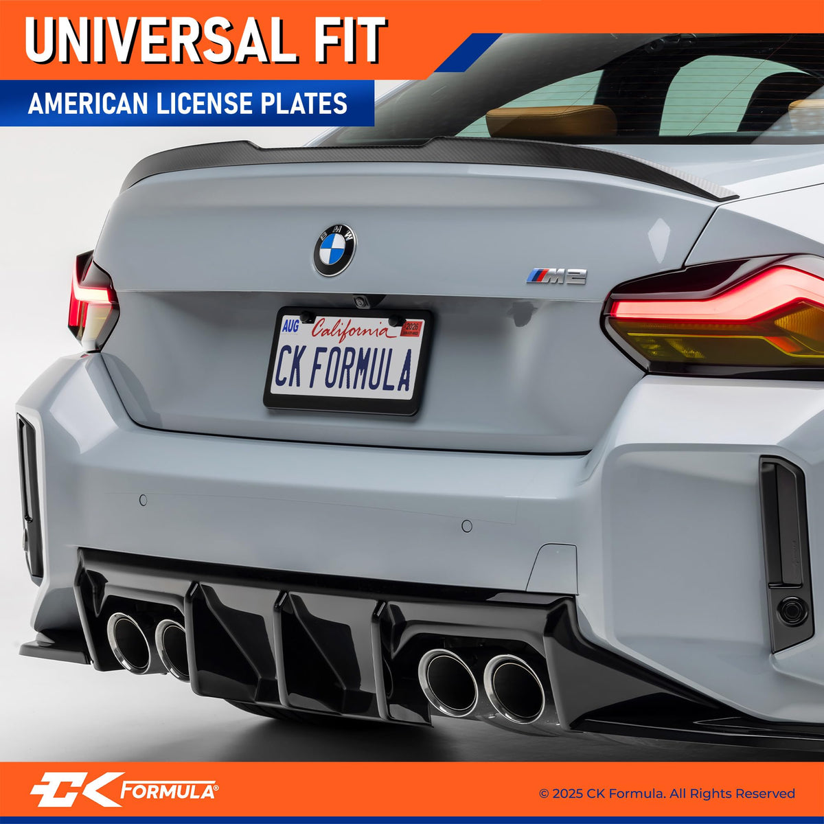 CK FORMULA side profile showing thin edge and low-profile fit for sleek appearance