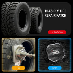 CKAuto technician installing patch illustrating quick, professional repair workflow